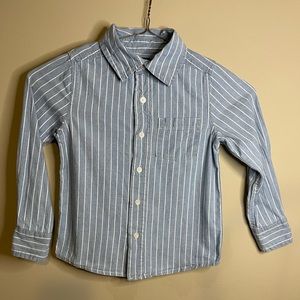 Oshkosh Boys Button Down Long-sleeve Shirt